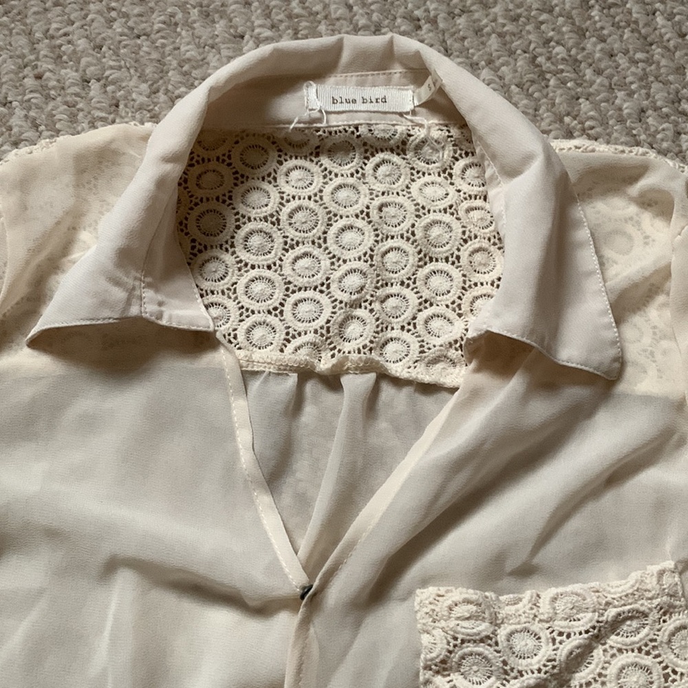 Sheer Blouse - Picture 2 of 4